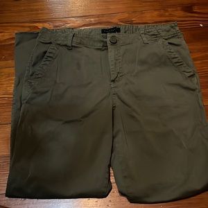 Army green pants